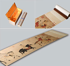 拉孜馆藏书画复制博物馆书画复制服务